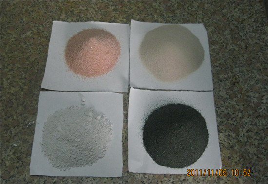 Natural colored sand